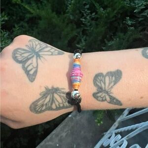 Handmade beaded bracelet